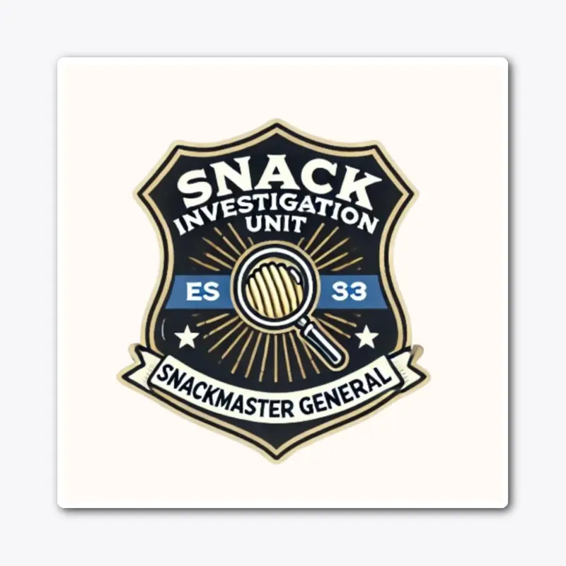 Official Snack Investigation Unit Gear! 