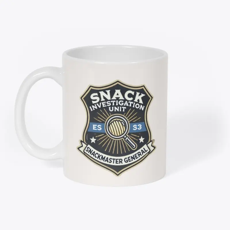 Official Snack Investigation Unit Gear! 